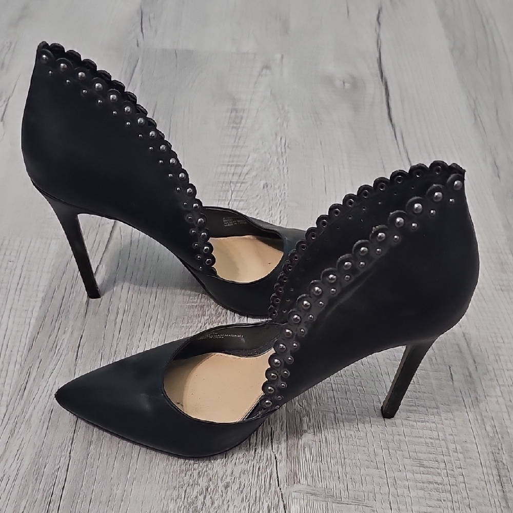 Jessica Simpson Black Stiletto Heels Classic Pumps - Picture 3 of 5